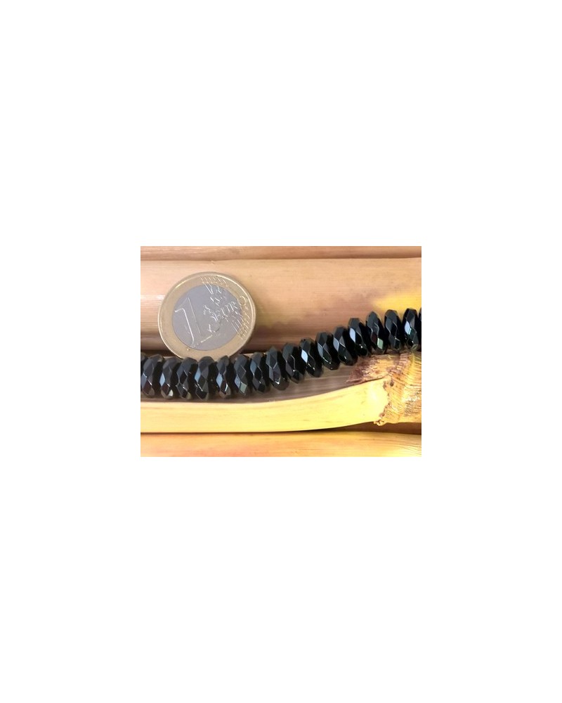 Onyxkette facettiert 10x4mm