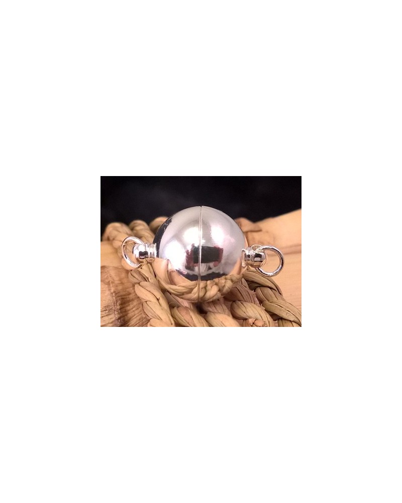 Magnetschliesse 20mm silberfarben, geschlossen