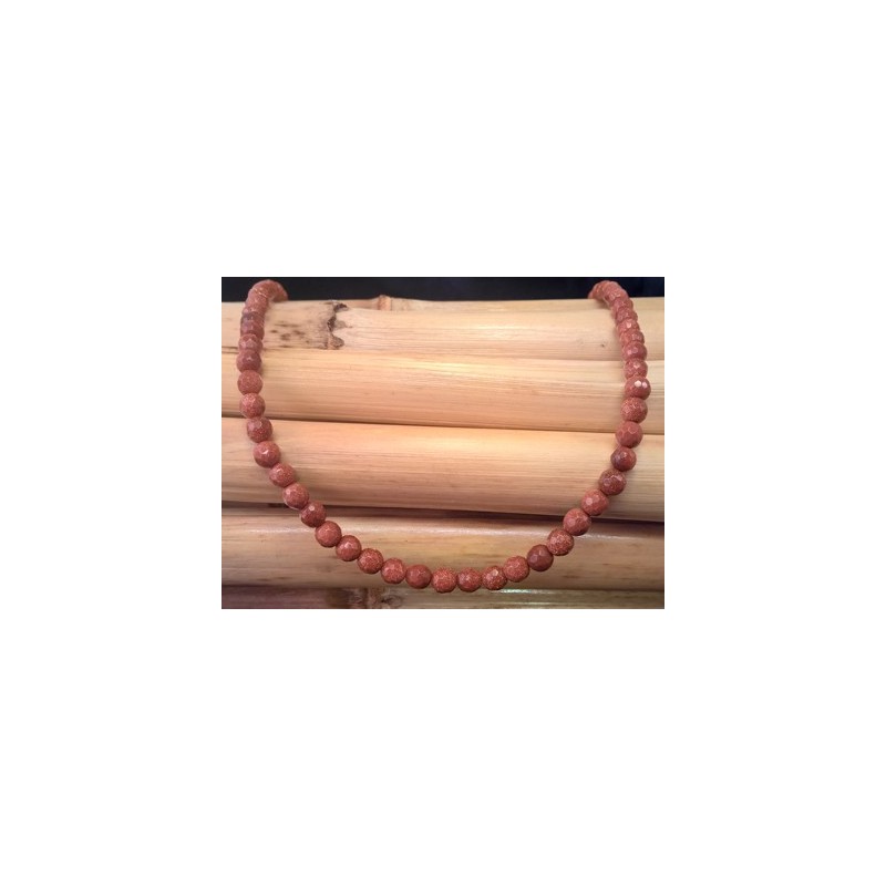 Goldflusskette facettiert 6mm