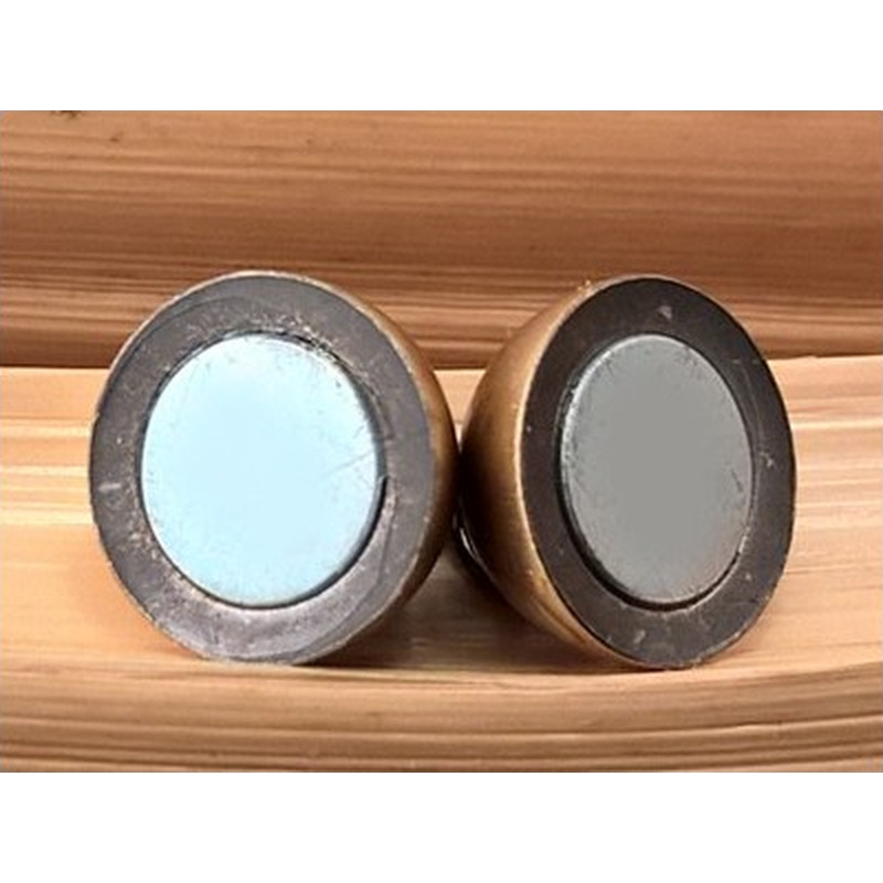 Magnetschliesse 12mm Farbe Antikgold, geklebt