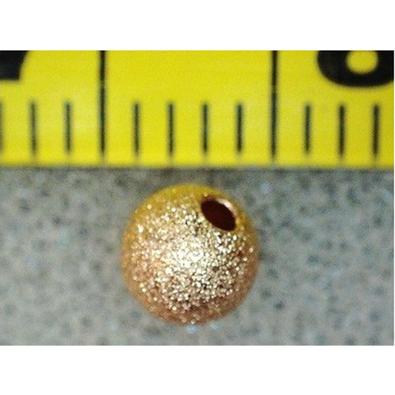 Zwischenteil, Kugel 6mm Goldfilled