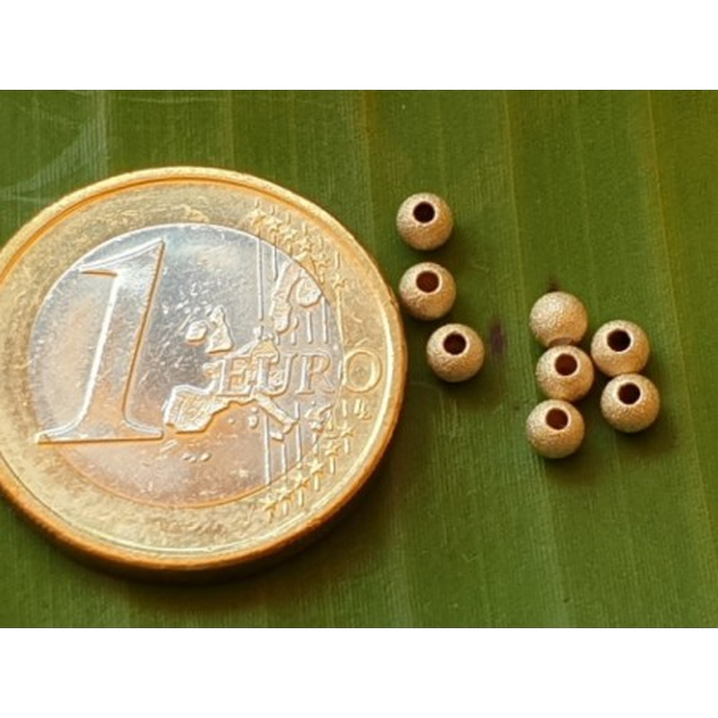 Zwischenteil, Kugel 3mm Goldfilled