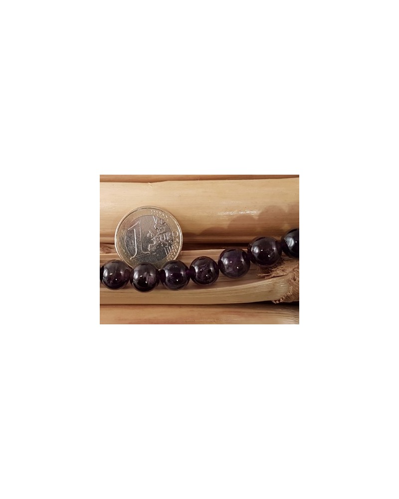 Amethystkette 10mm