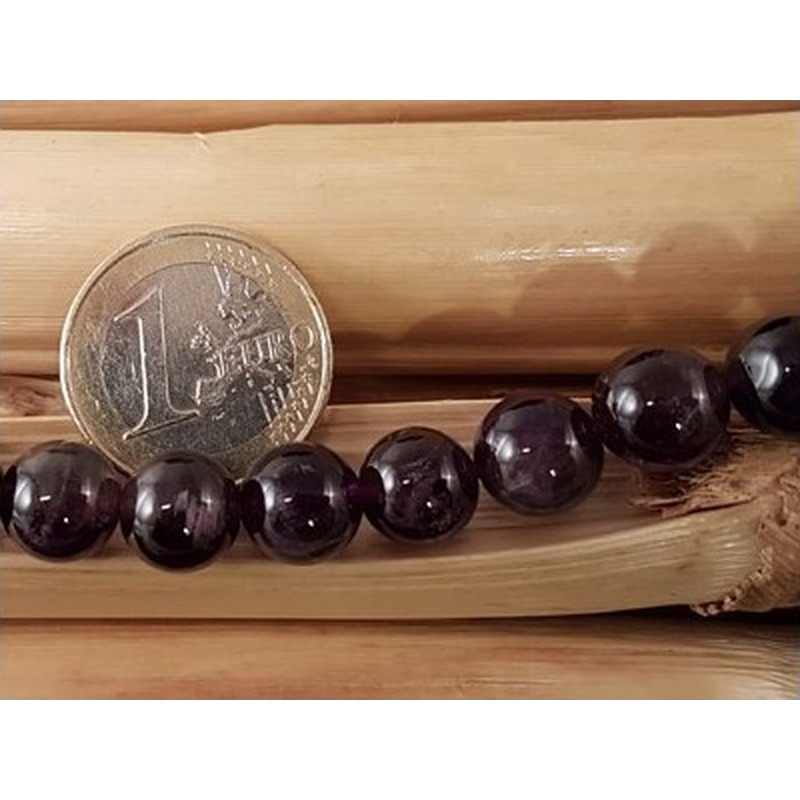 Amethystkette 10mm