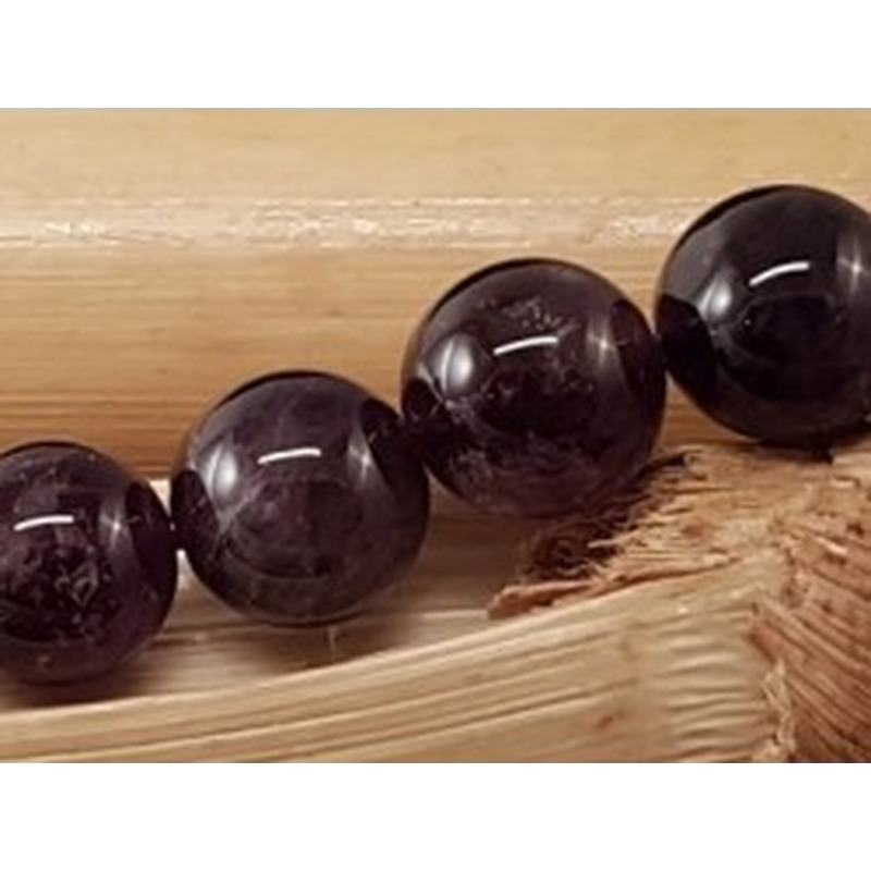 Amethystkette 10mm