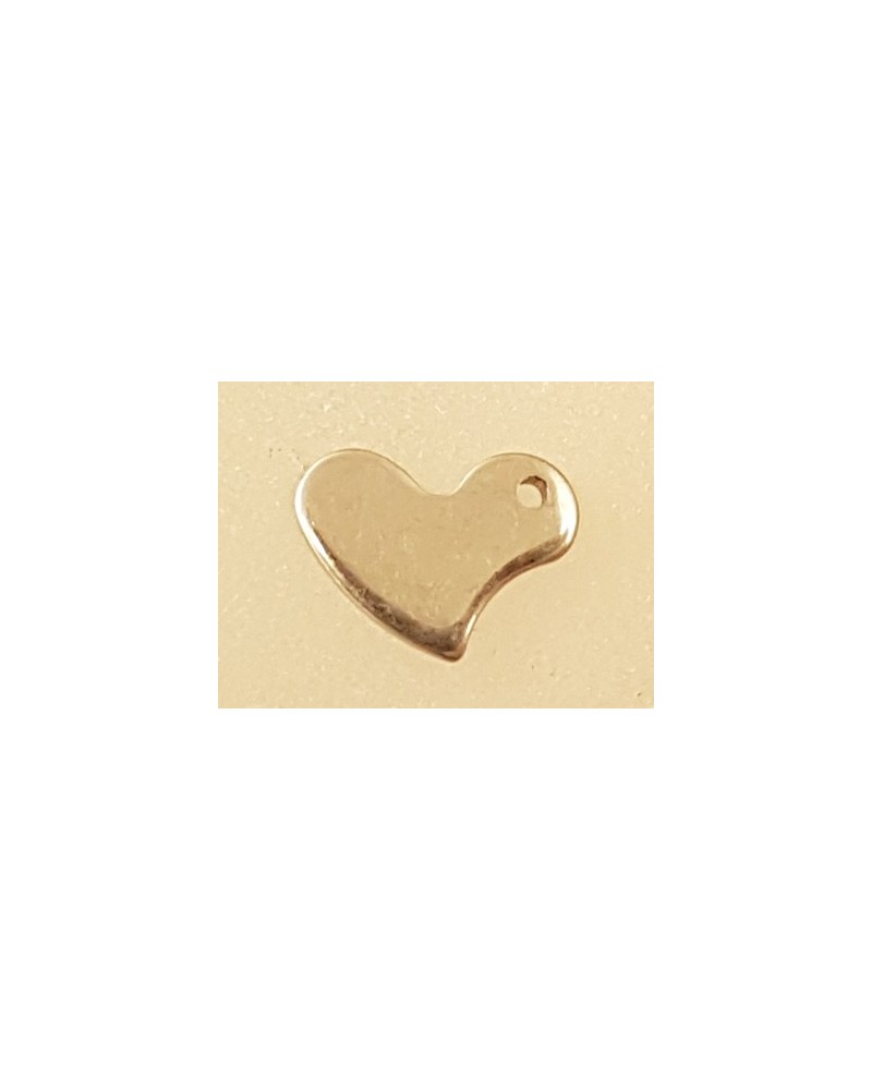 Charm Herz 11mm, Edelstahl