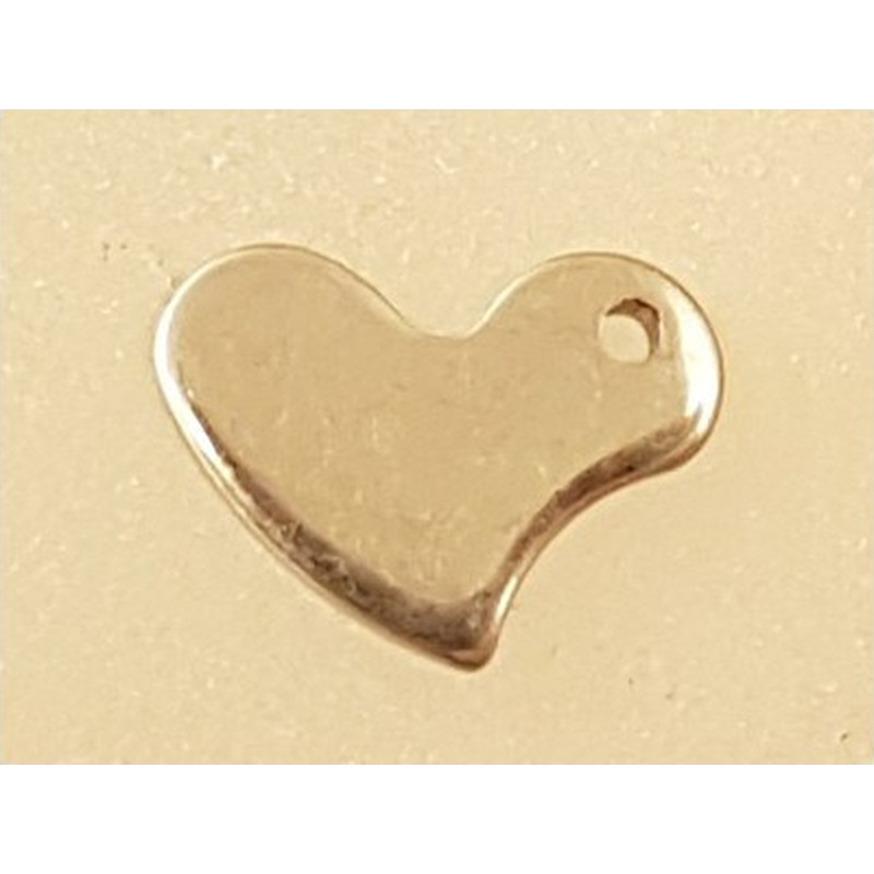 Charm Herz 11mm, Edelstahl