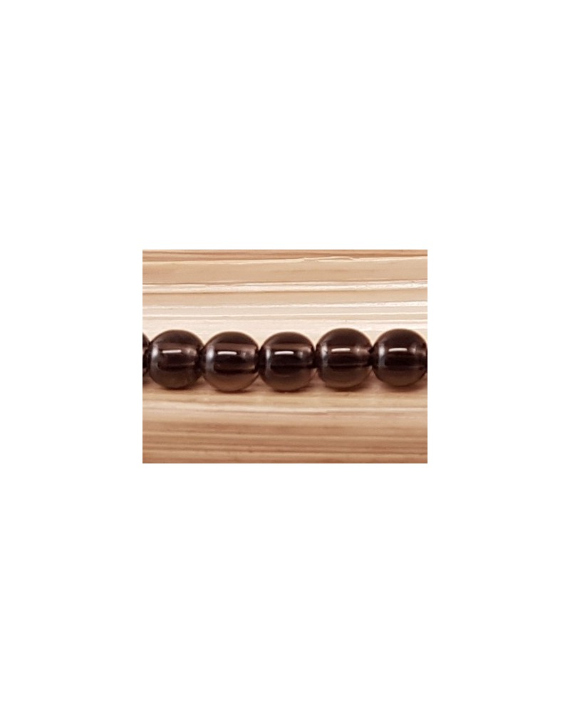 Rauchquarzkette 4mm