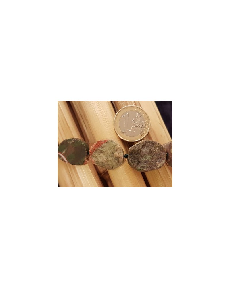 Rainforest Achatkette 18x22mm