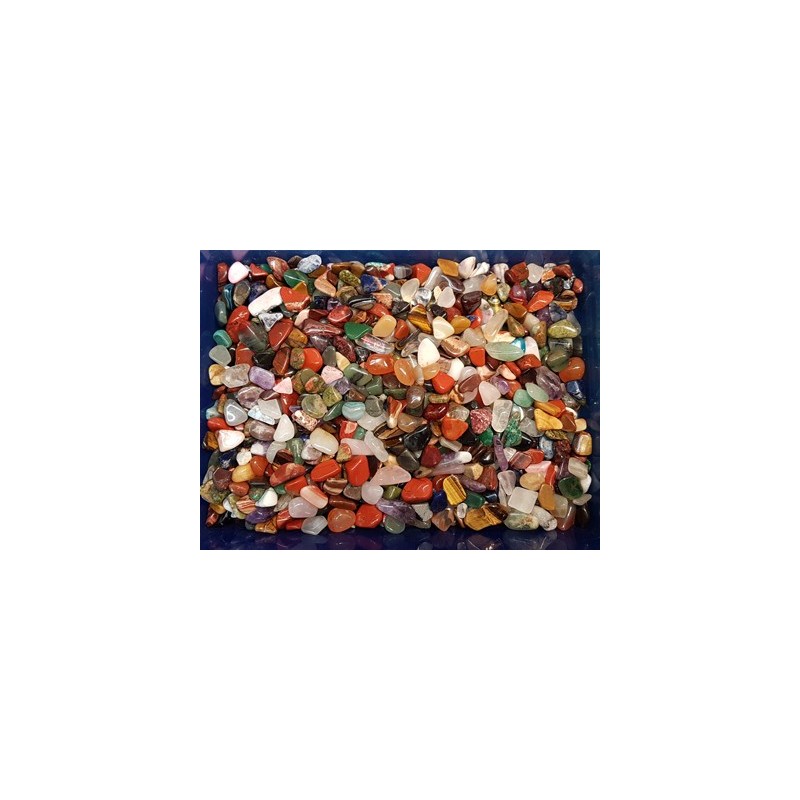 1 kg Trommelstein S MIX (ca.500 Stk)