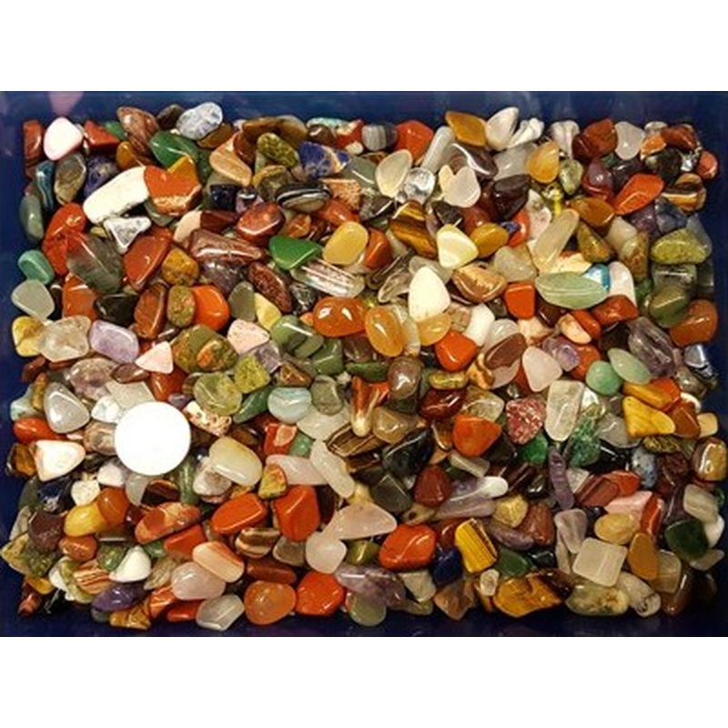 1 kg Trommelstein S MIX (ca.500 Stk)