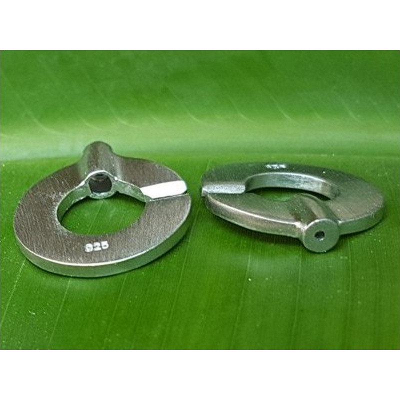 Schliesse 20x30mm, 925 Silber rhodiniert