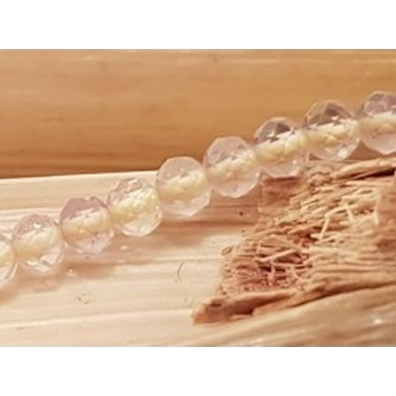 Ametrinkette facettiert 2.5x2mm