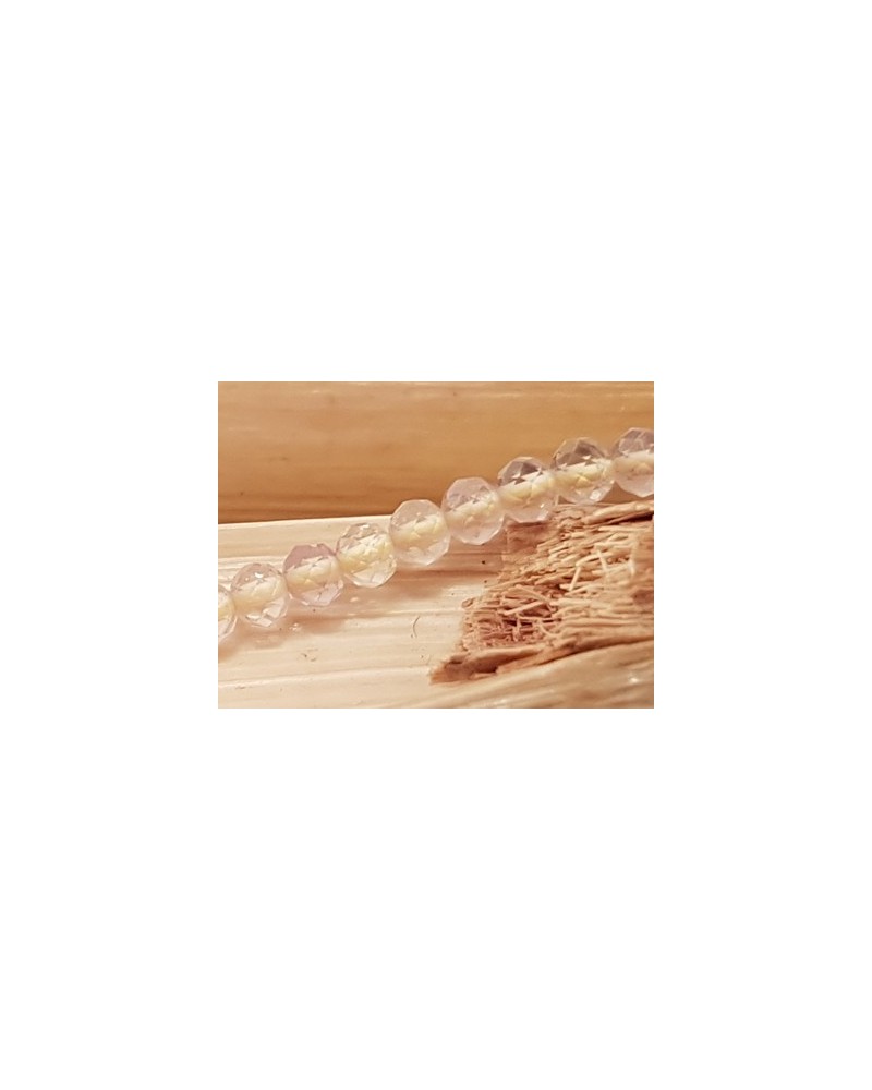 Ametrinkette facettiert 2.5x2mm