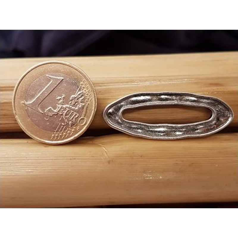 Zwischenteil-Link 37mm, Metall Antik