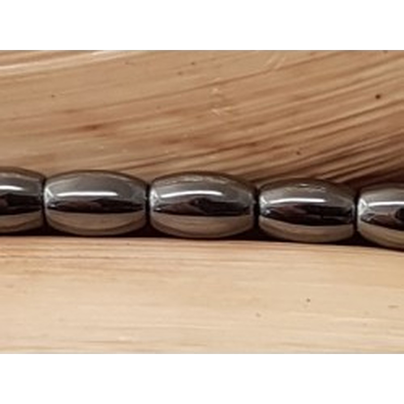 Blutsteinkette (Hämatit) 3x5mm