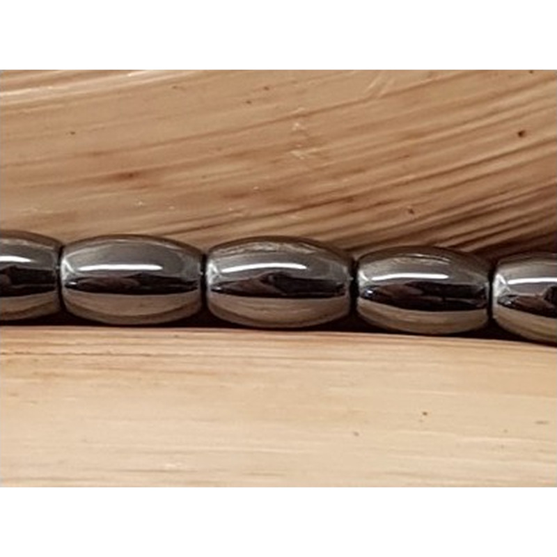 Blutsteinkette (Hämatit) 3x5mm