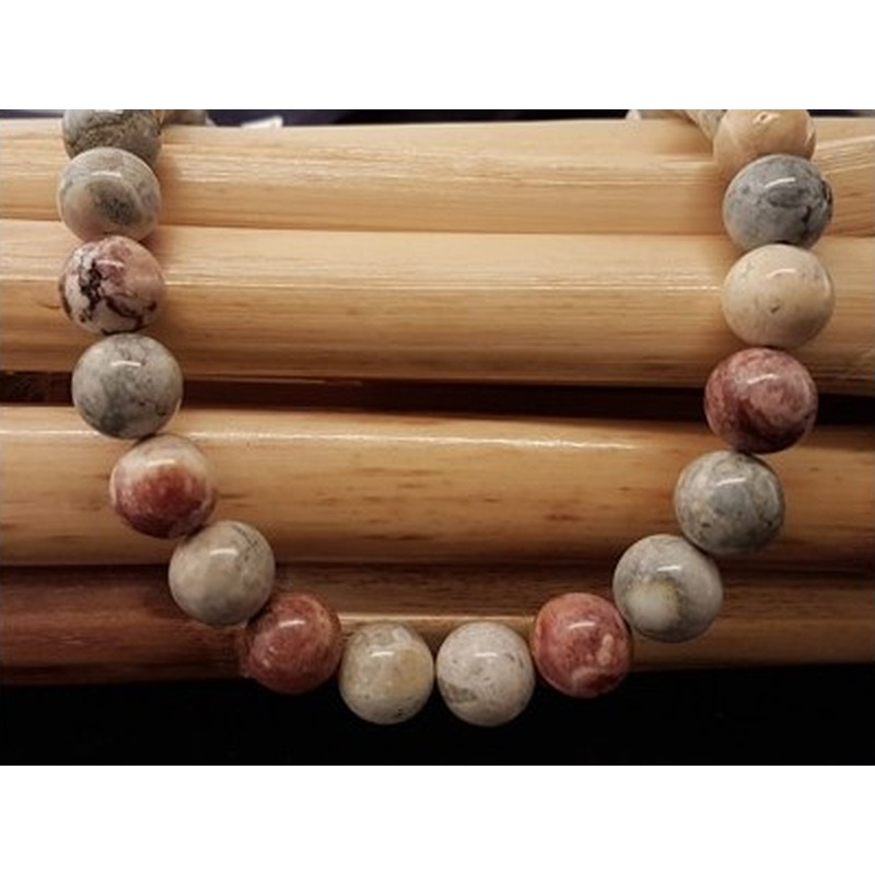 Sky Eye Jaspis Kette 12mm