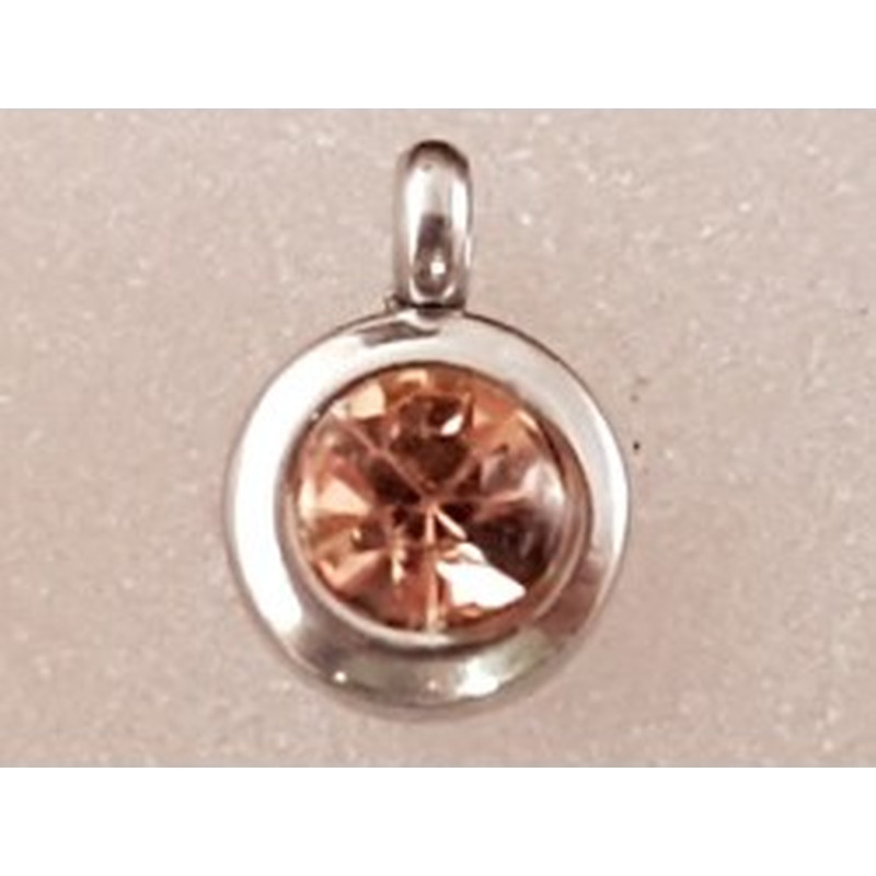 Charming, Strass 7/9mm, Edelstahl