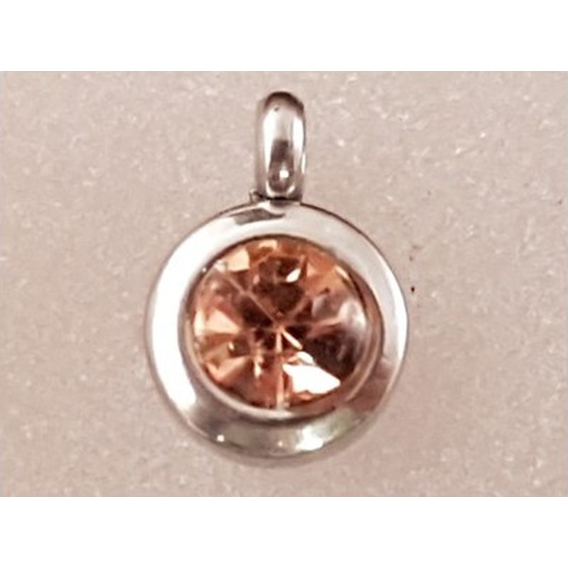 Charming, Strass 7/9mm, Edelstahl