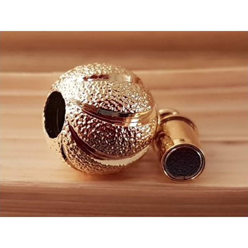 Magnetschliesse 10mm vergoldet, diamantiert