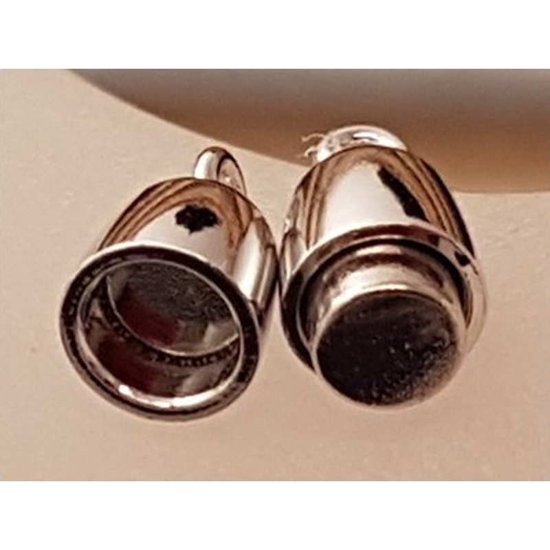 Magnetschliesse 6*19mm rhodiniert