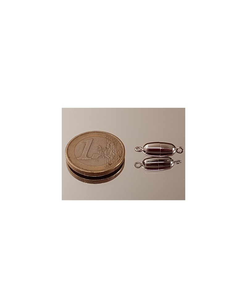 Magnetschliesse 6*19mm rhodiniert