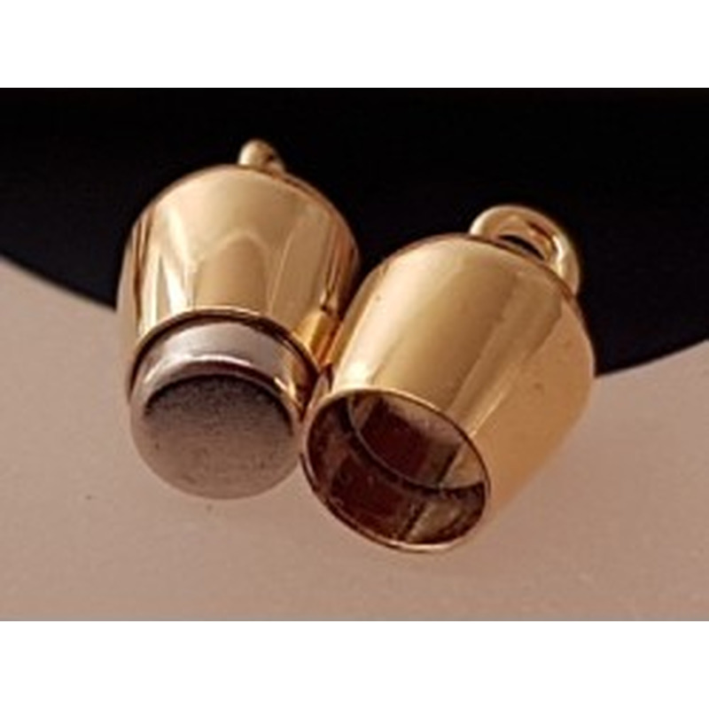 Magnetschliesse 7*23mm vergoldet 2