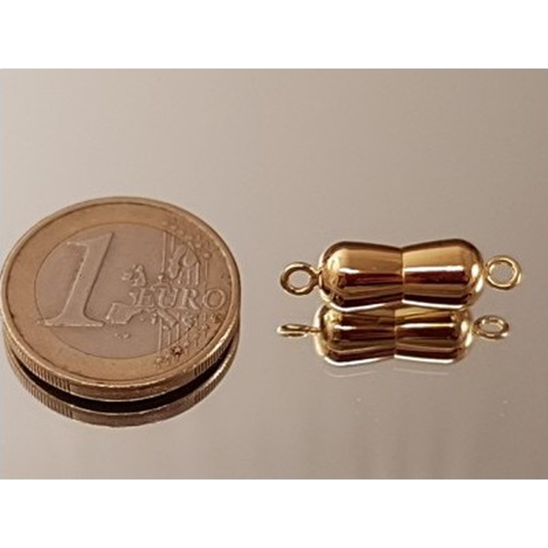 Magnetschliesse 7*23mm vergoldet