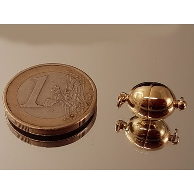 Magnetschliesse 9*15.5mm vergoldet