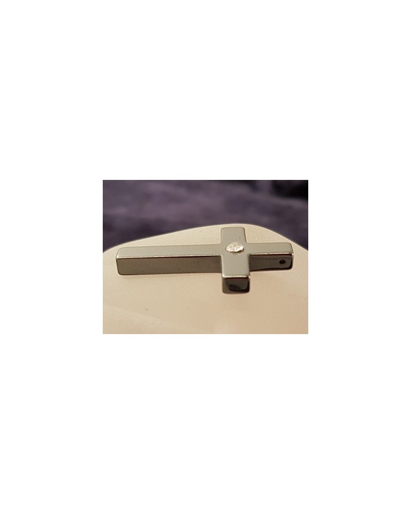 Blutsteinkreuz (Hämatit) 33mm