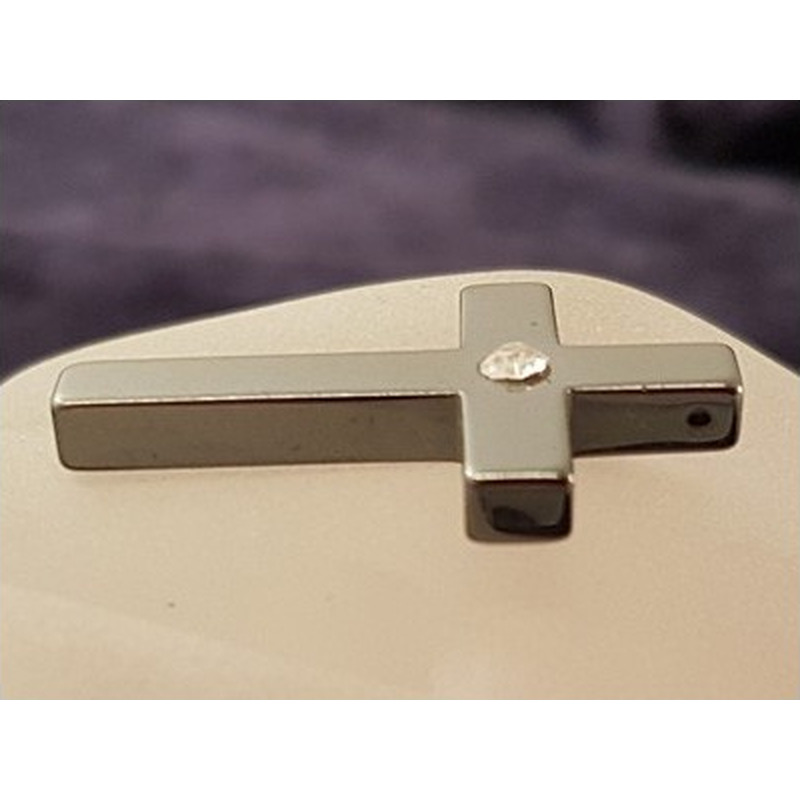 Blutsteinkreuz (Hämatit) 33mm