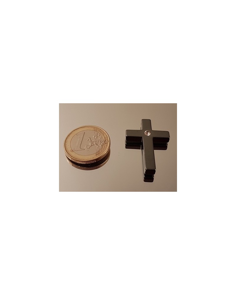 Blutsteinkreuz (Hämatit) 33mm