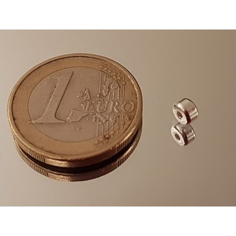 Zwischenteil, Scheibe 3x2mm, 925 Silber