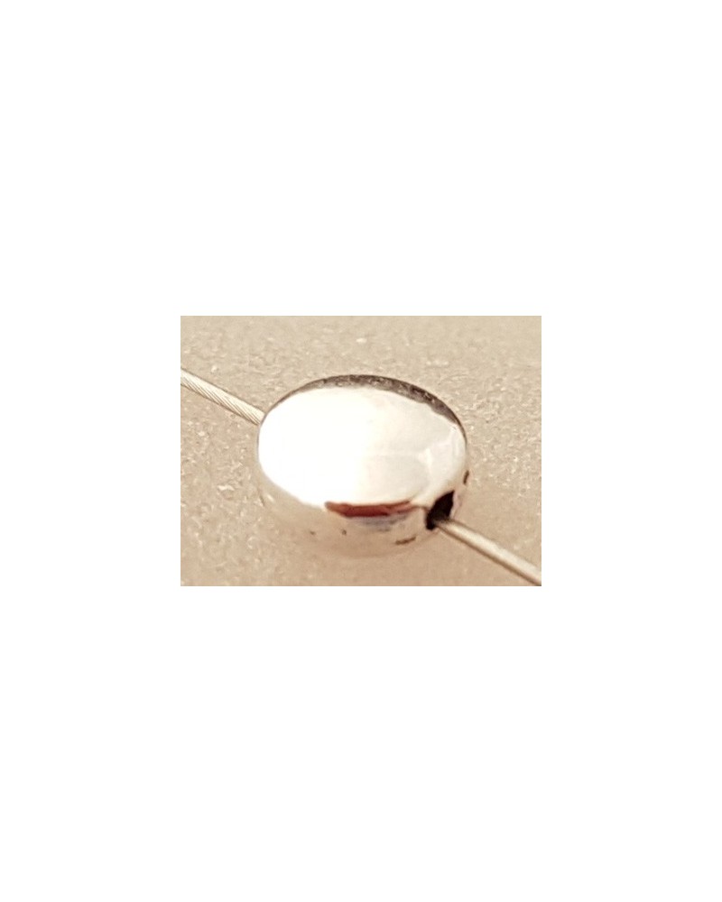 Zwischenteil 6x3mm, Metall silberfarben