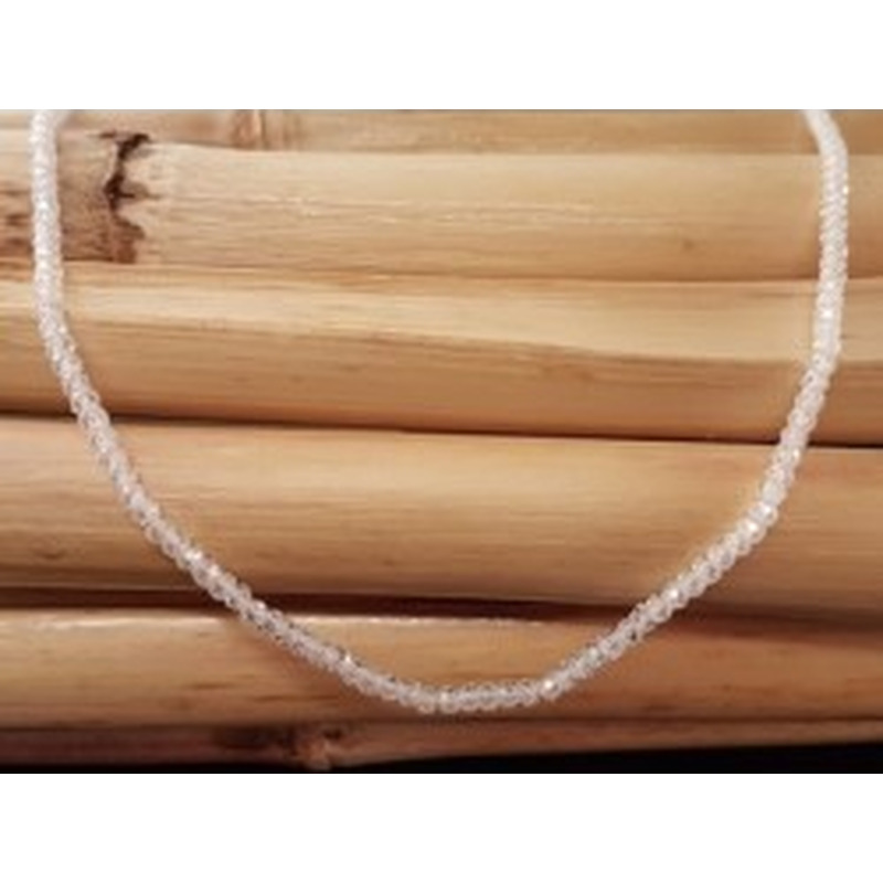 Zirkonkette-stark funkelnd-facettiert 3x2mm 2