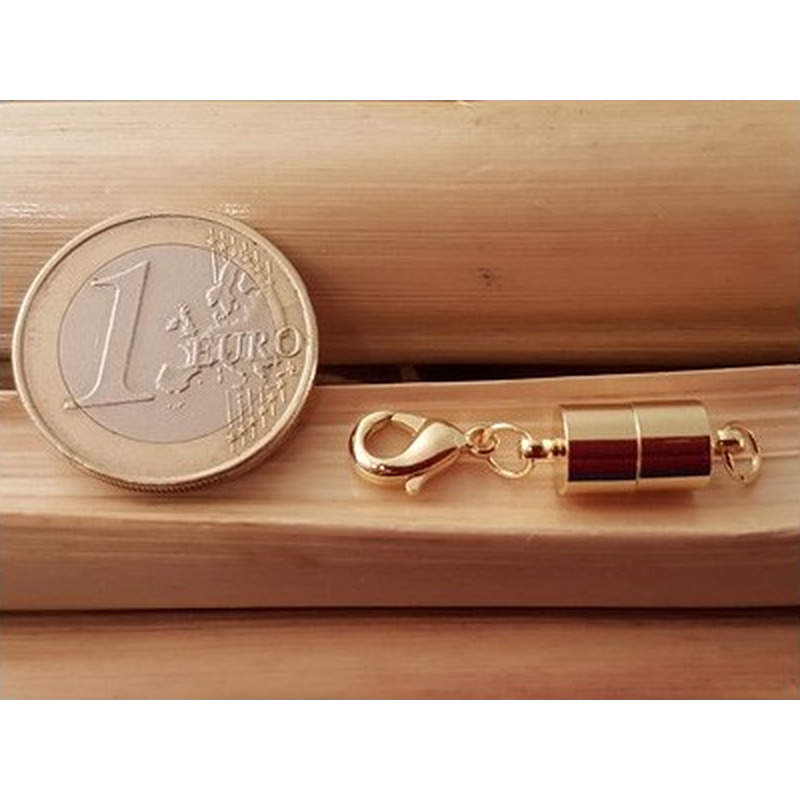 Magnet-Wechselschliesse 7x34mm goldfarben