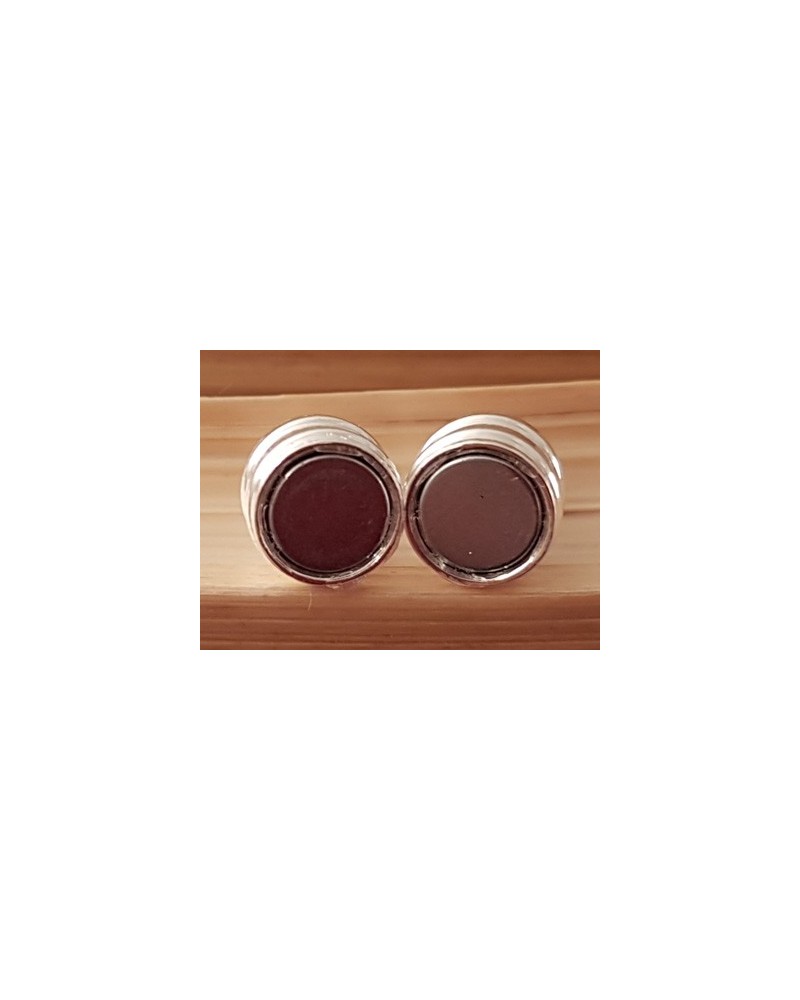 Magnetschliesse 8x20mm silberfarben, geklebt