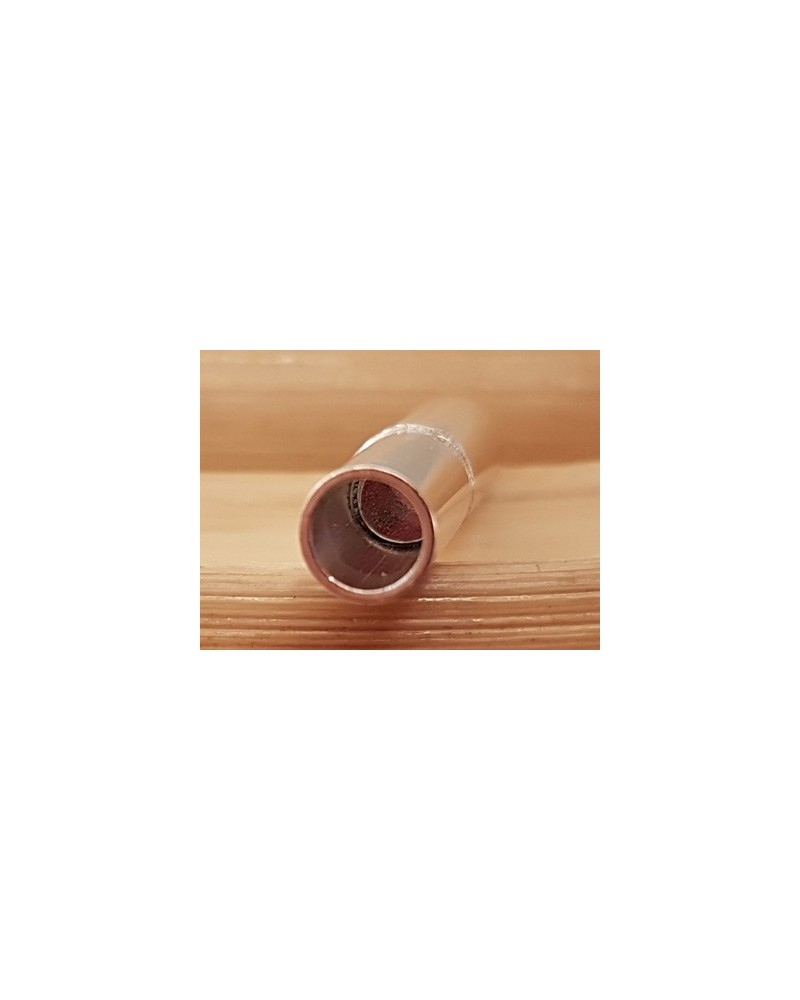 Magnetschliesse 5x20mm (innen 4mm) silberfarben