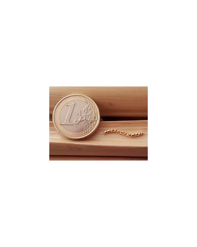 Zwischenteil 1.5x20mm, Messing goldfarben