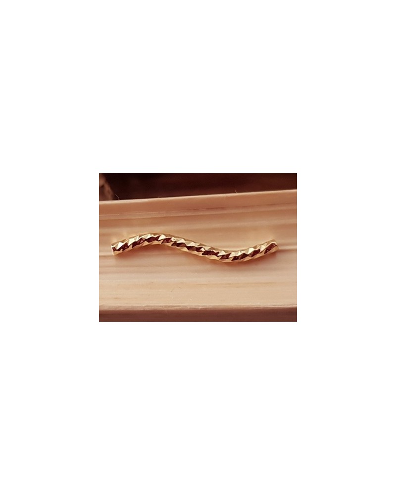 Zwischenteil 1.5x20mm, Messing goldfarben