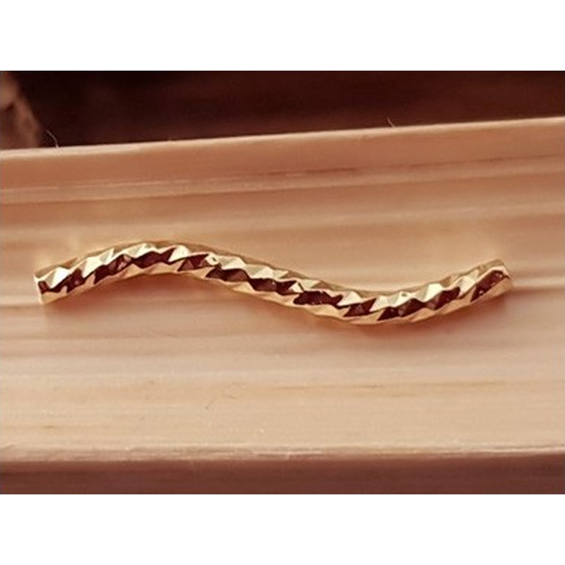 Zwischenteil 1.5x20mm, Messing goldfarben