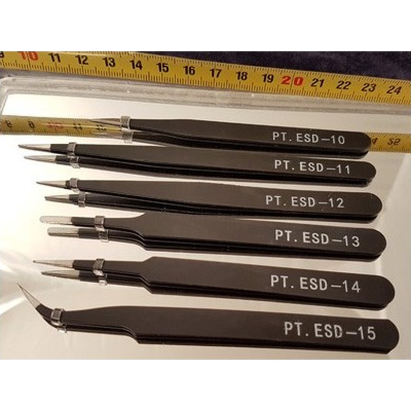 Pinzettenset 6-teilig