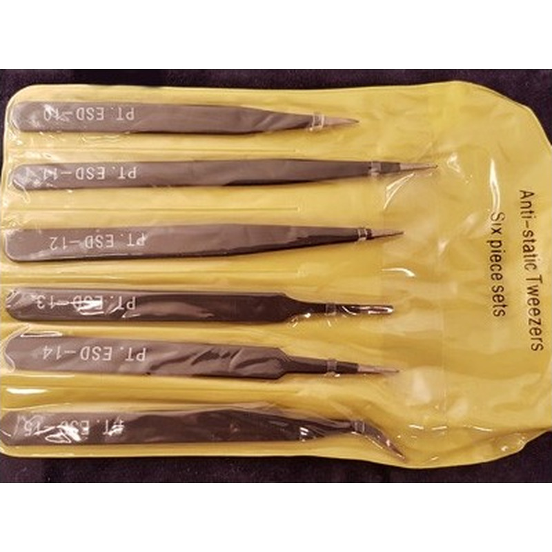 Pinzettenset 6-teilig