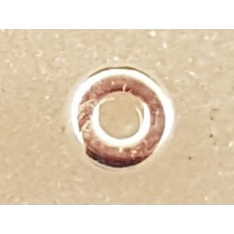 Zwischenteil, Scheibe 4x1.5mm, Metall silberfarben 2