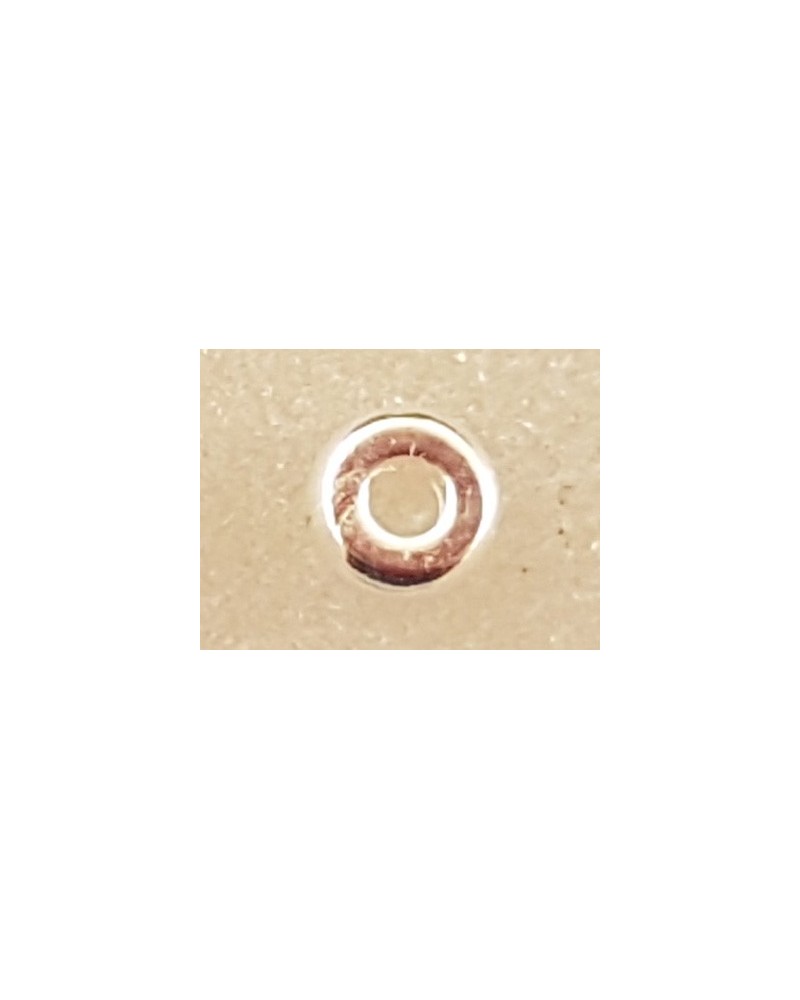 Zwischenteil, Scheibe 4x1.5mm, Metall silberfarben