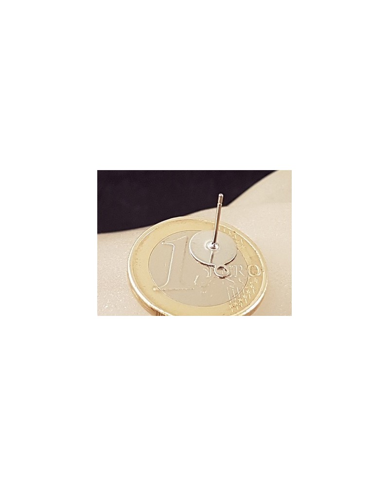 Ohrstecker 8mm (2 Stk), Edelstahl