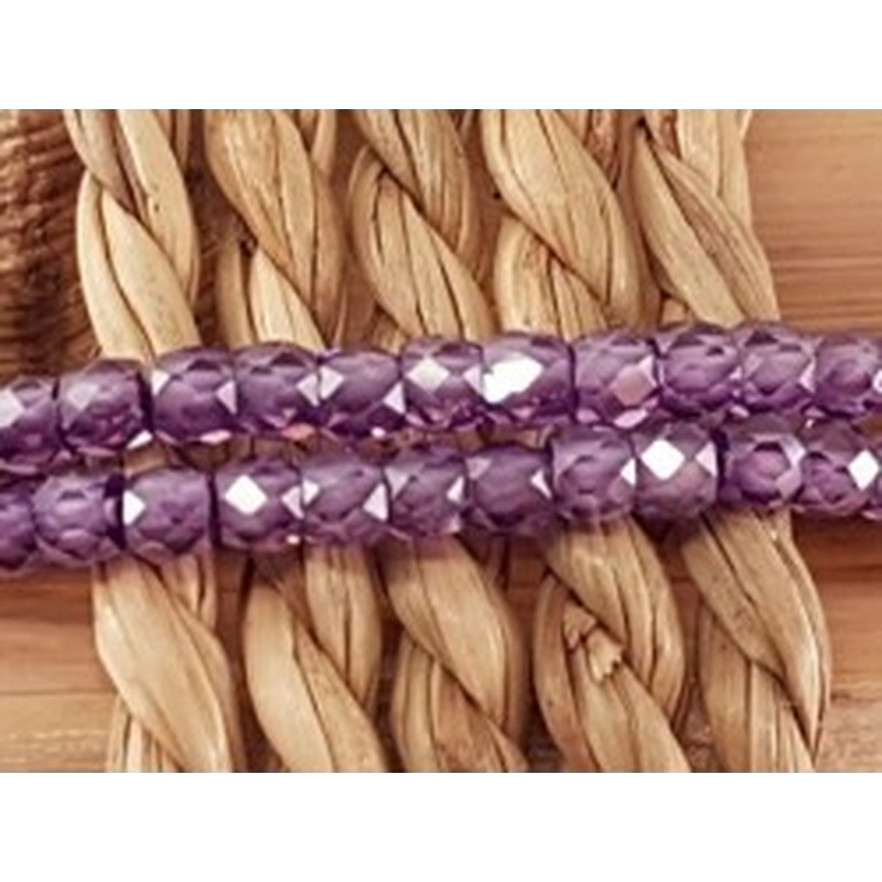 Zirkonkette-stark funkelnd-facettiert 3x2mm