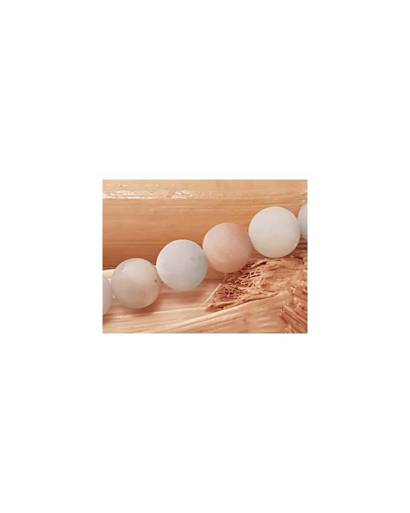 Amazonitkette matt 6mm