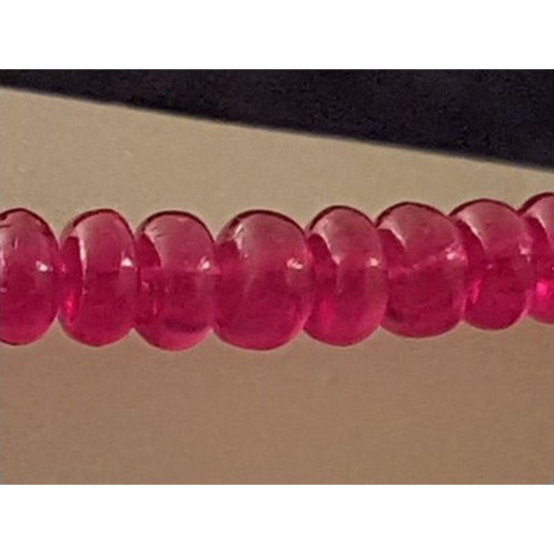 Rubinkette mit Magnetschliesse 4-5/45